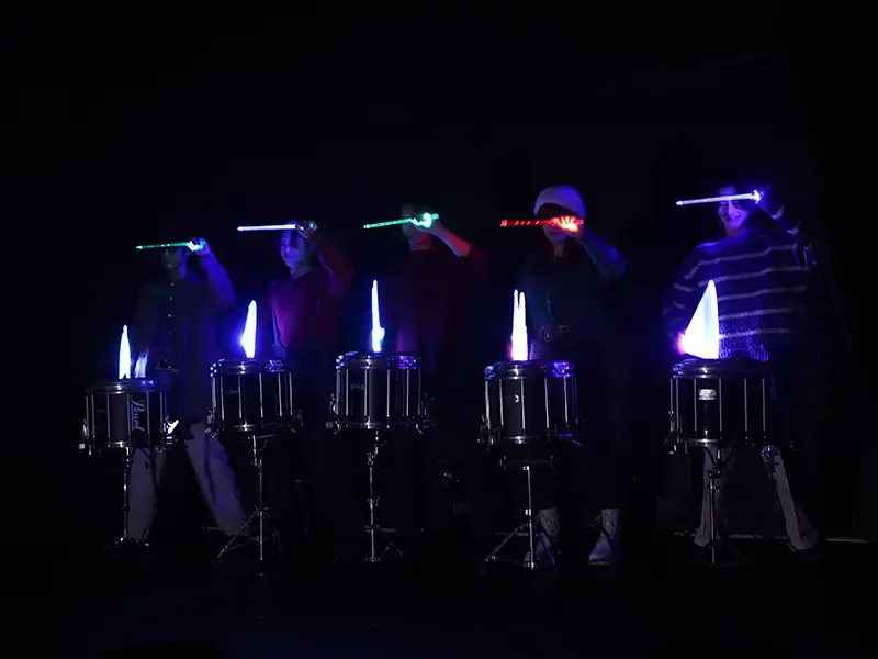エンターテインメントショーの様子